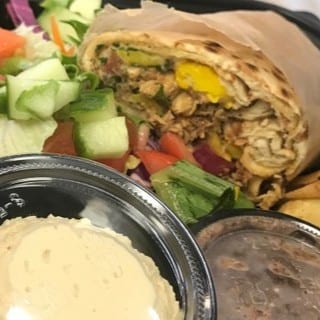 Chicken Shawarma Wrap Boxed Lunch