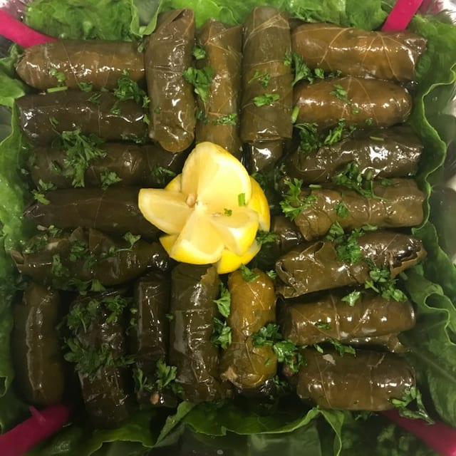 Grape Leaves.