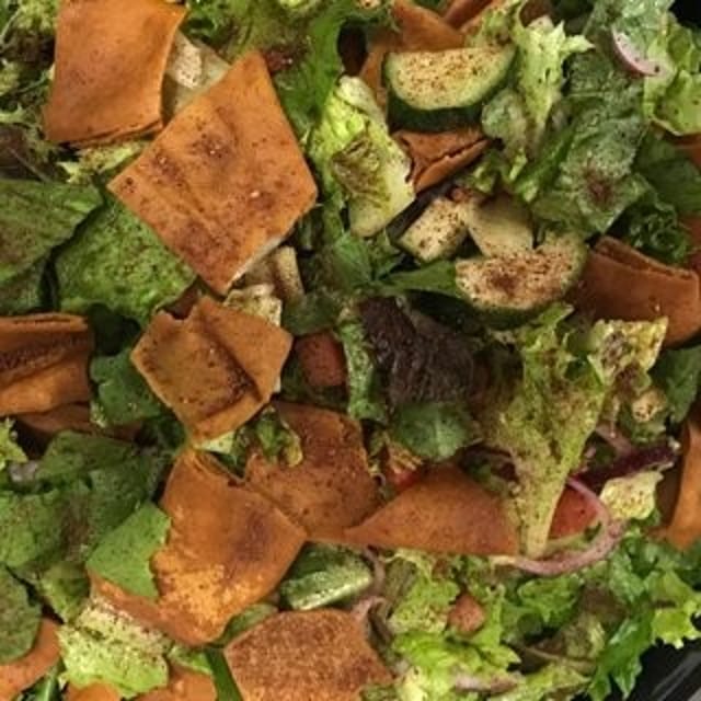 Small Fattoush Salad.