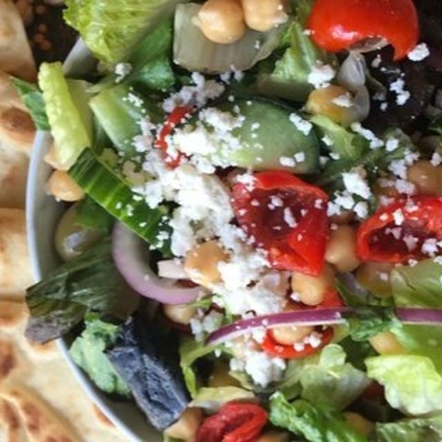 Medium Chopped Olive Signature Salad.