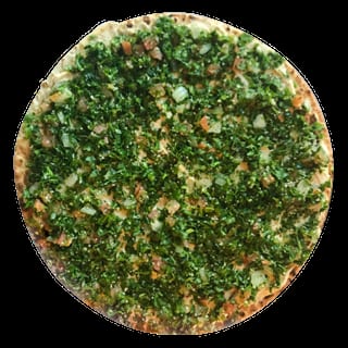 Hummus & Tabouli Flatbread Pizza