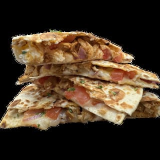 Mediterranean Street Chicken Quesadillas