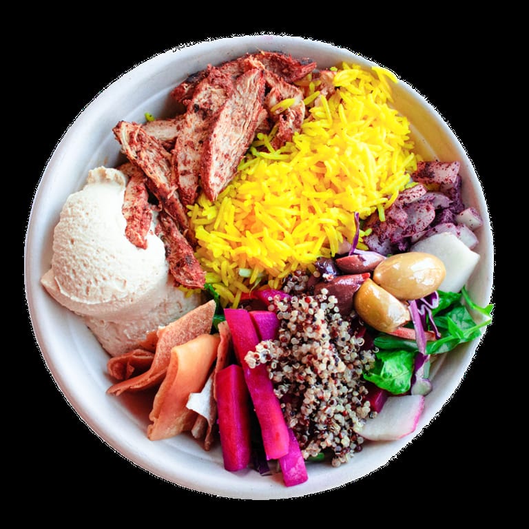 Healthy Mediterranean Fare: Fresh Salads and Vegetarian Wraps